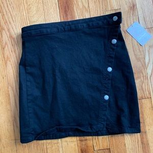 Free people button skirt